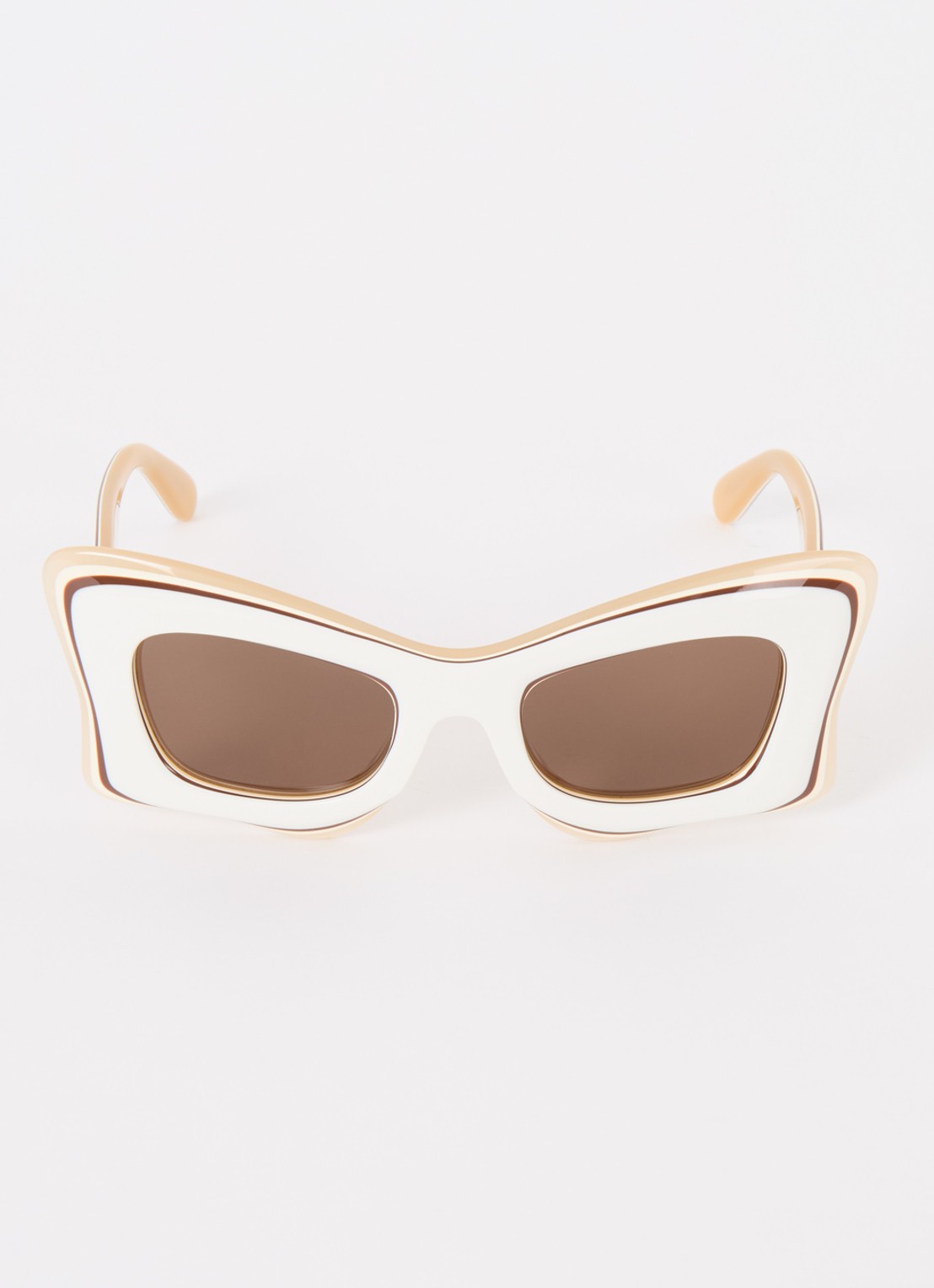 LOEWE Butterfly zonnebril LW40140U - detail ivoor