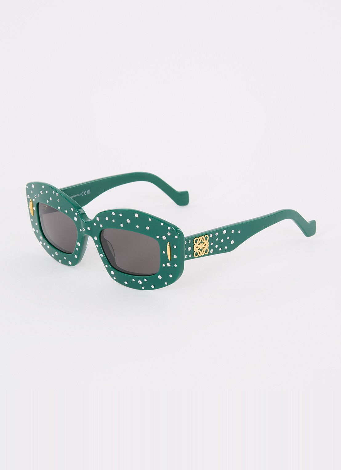 LOEWE Cat Eye zonnebril E4000225 - voorkant 4 zeegroen