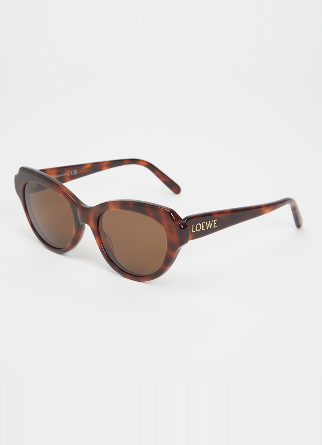 LOEWE Cat Eye zonnebril E4000370 - voorkant donkerbruin