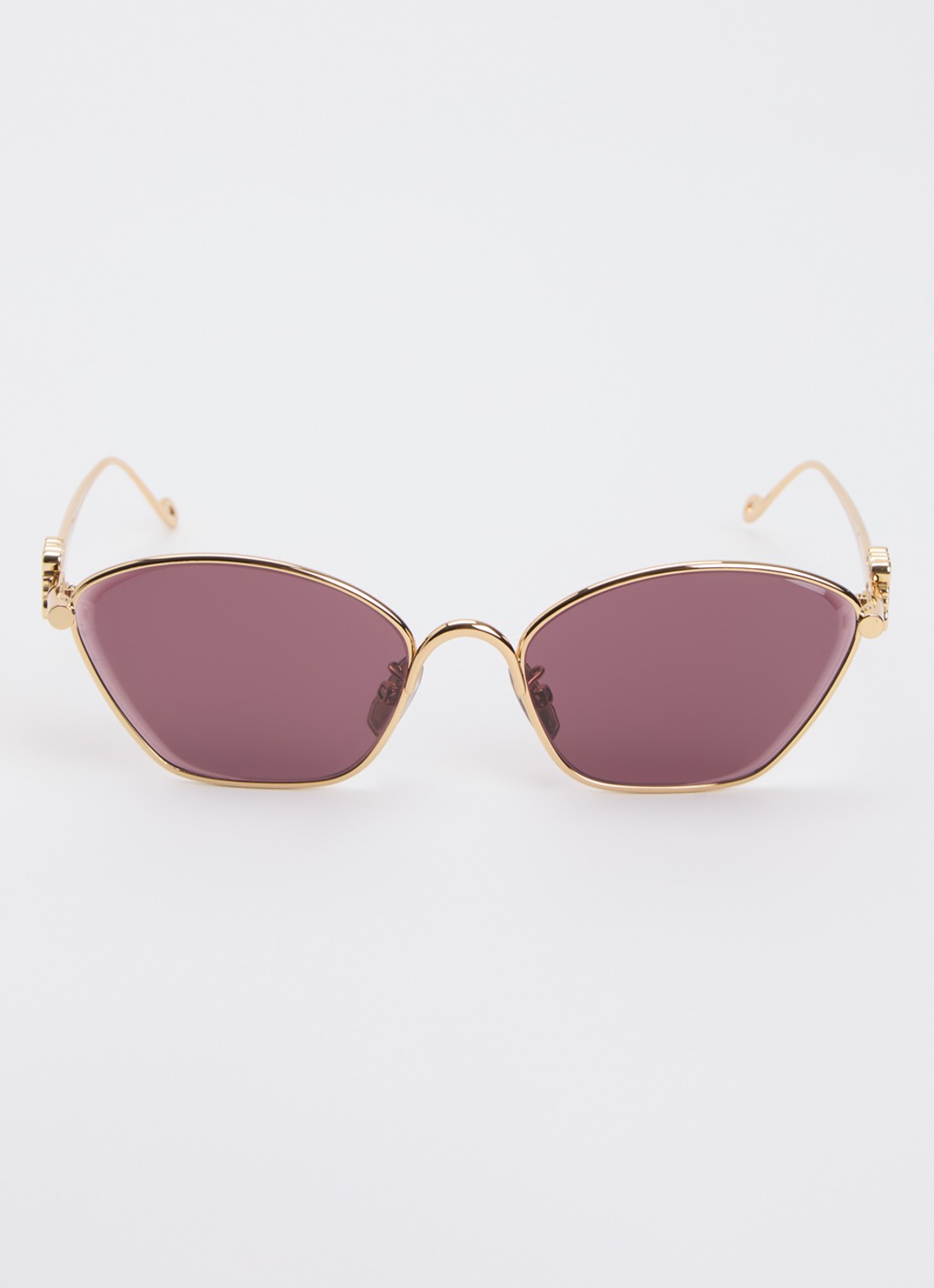 LOEWE Cat Eye zonnebril LW40115U - detail 2 goud