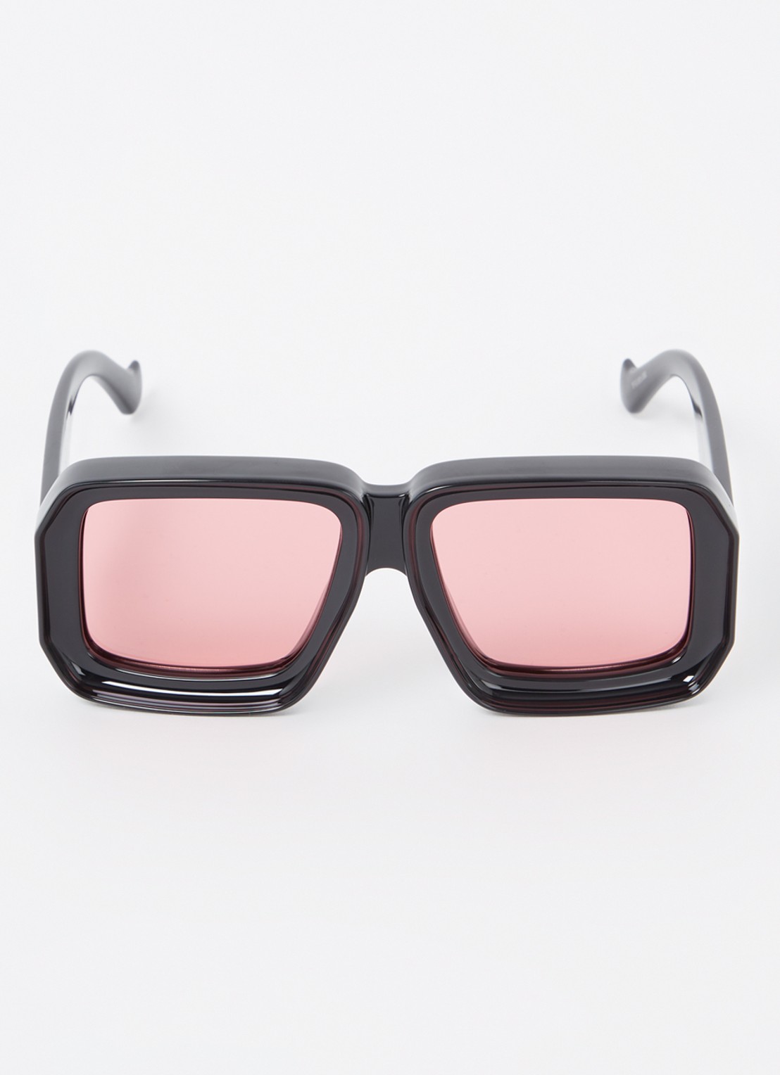 LOEWE Dive In Mask zonnebril LW40064U - detail zwart