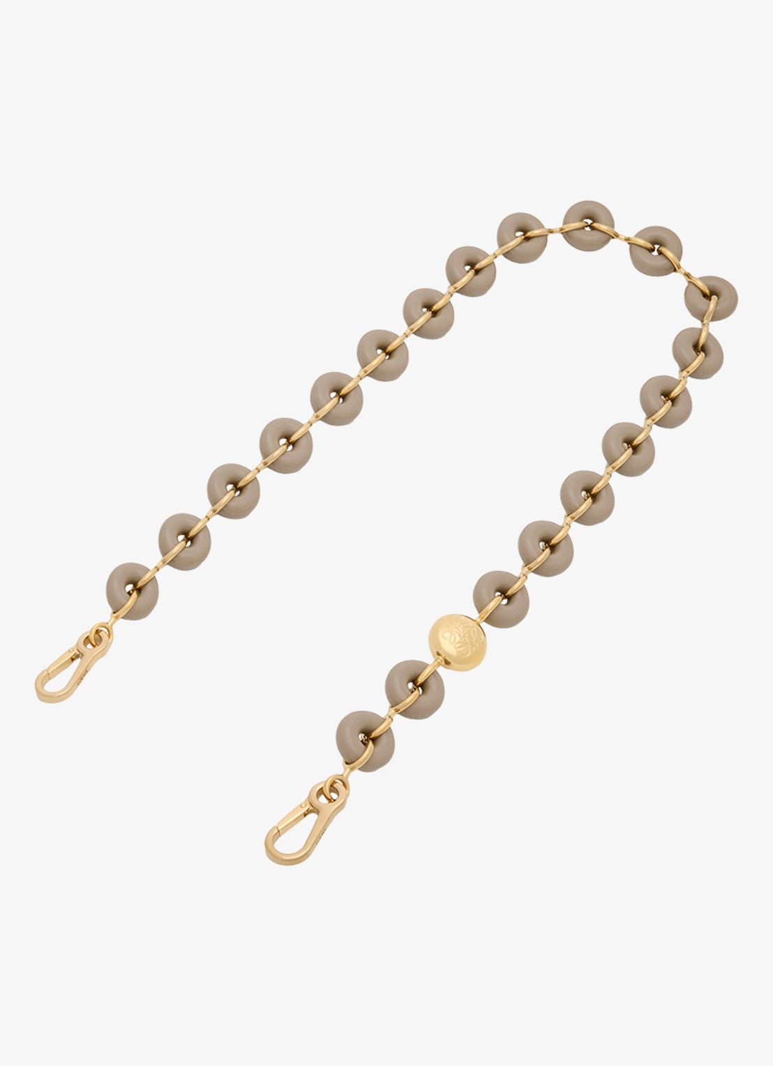 LOEWE Donut schouderriem - voorkant zand