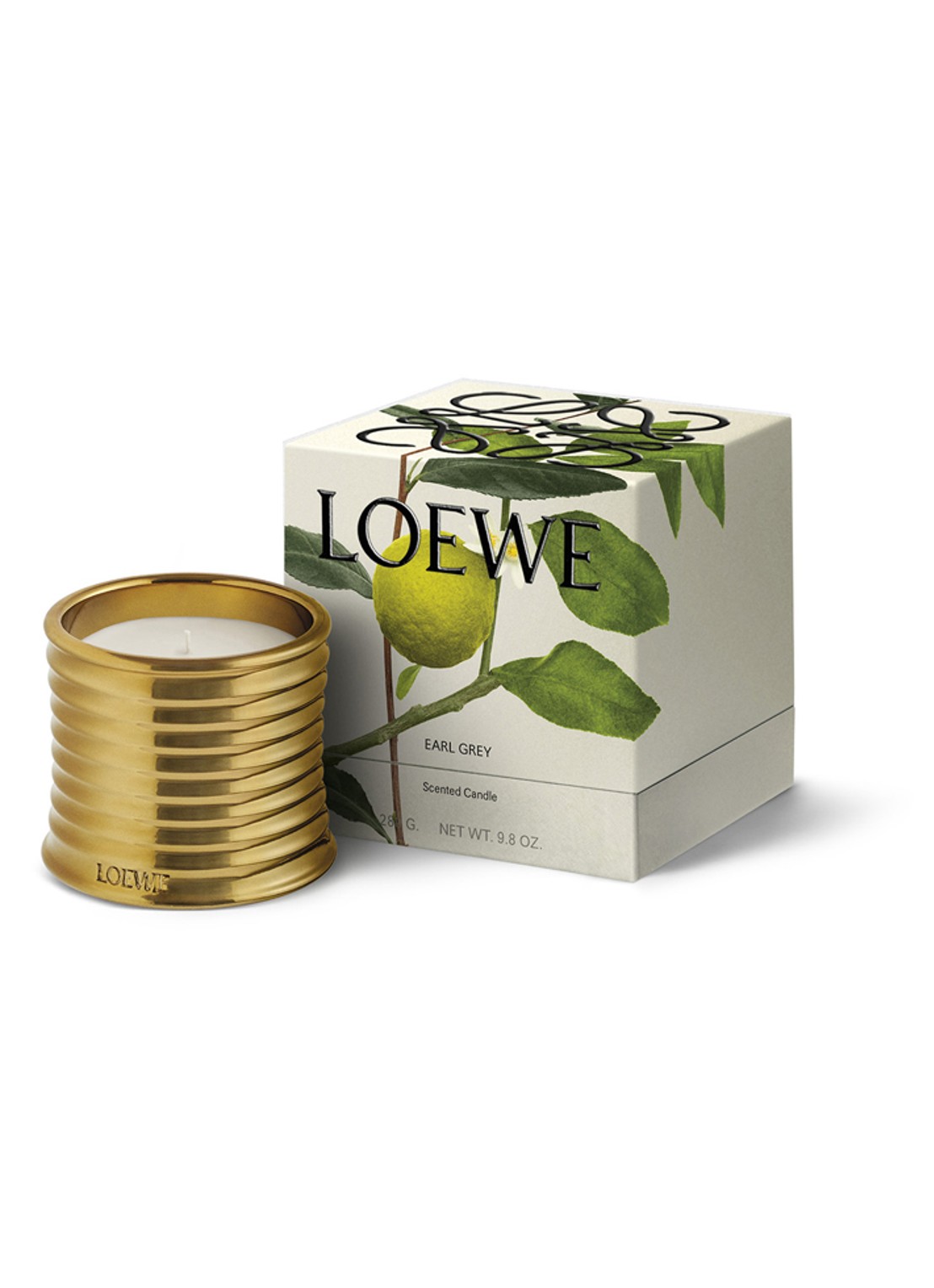 LOEWE Earl Grey Scented Candle - geurkaars 320 gram - voorkant 6 undefined