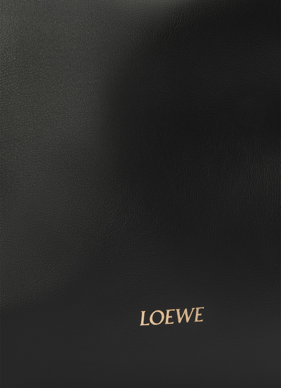LOEWE Flamenco Large clutch van kalfsleer - detail 4 zwart