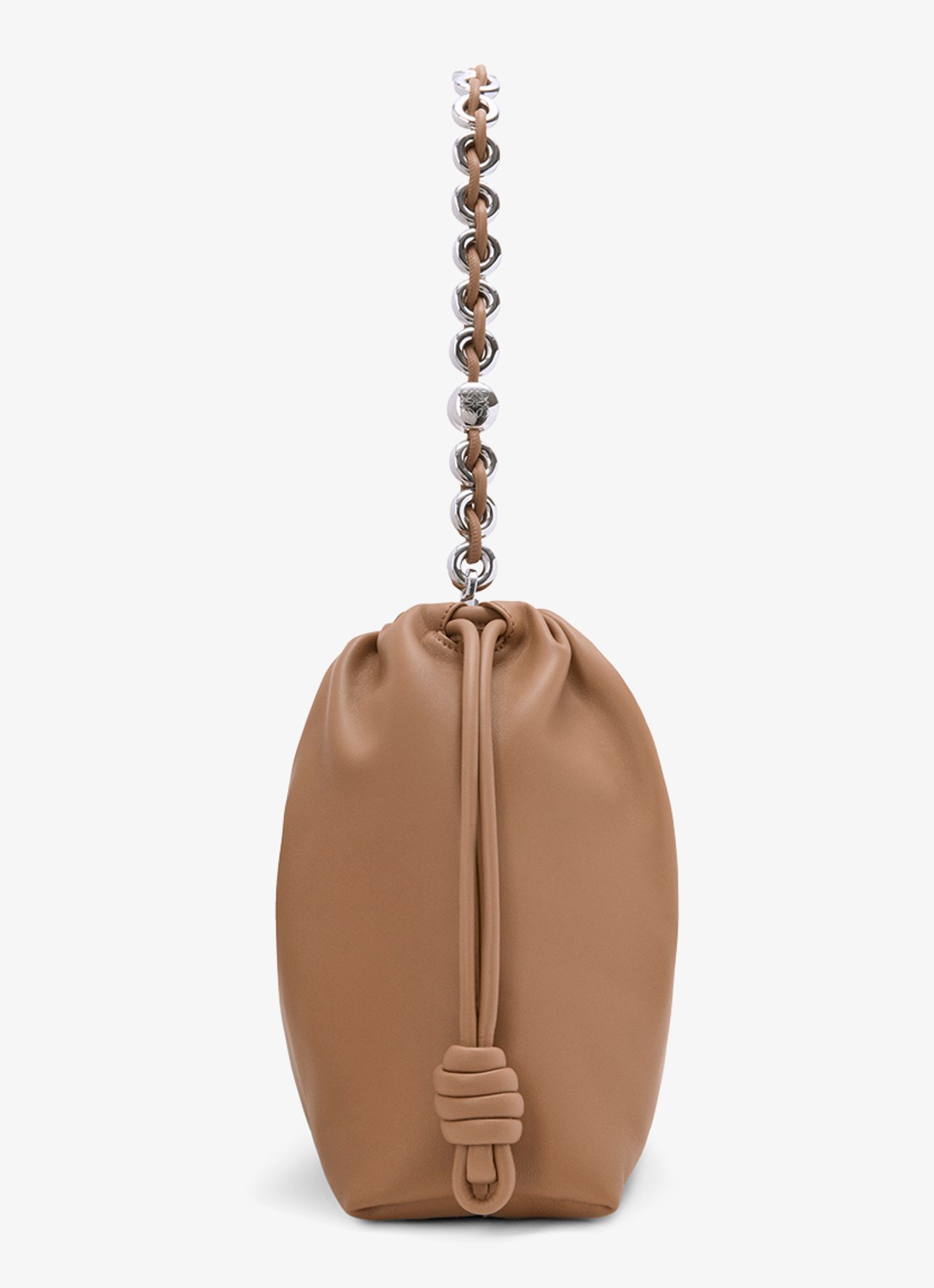 LOEWE Flamenco Large schoudertas van leer - detail 5 bruin