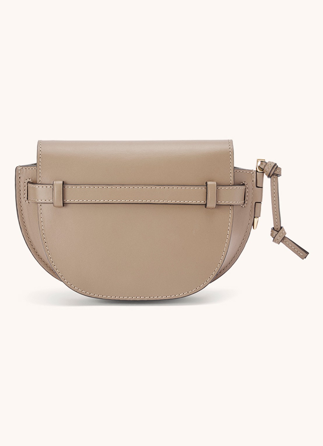 LOEWE Gate Dual heuptas van kalfsleer - detail 6 beige