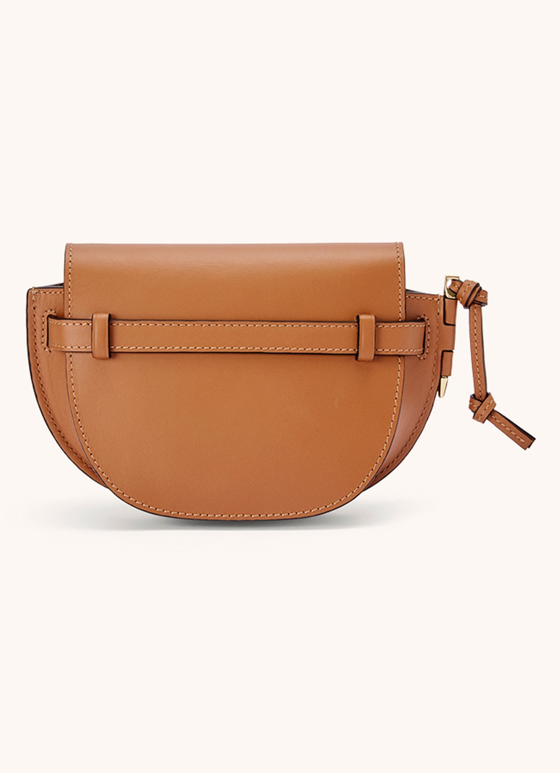 LOEWE Gate Dual heuptas van kalfsleer - detail 6 oranjebruin
