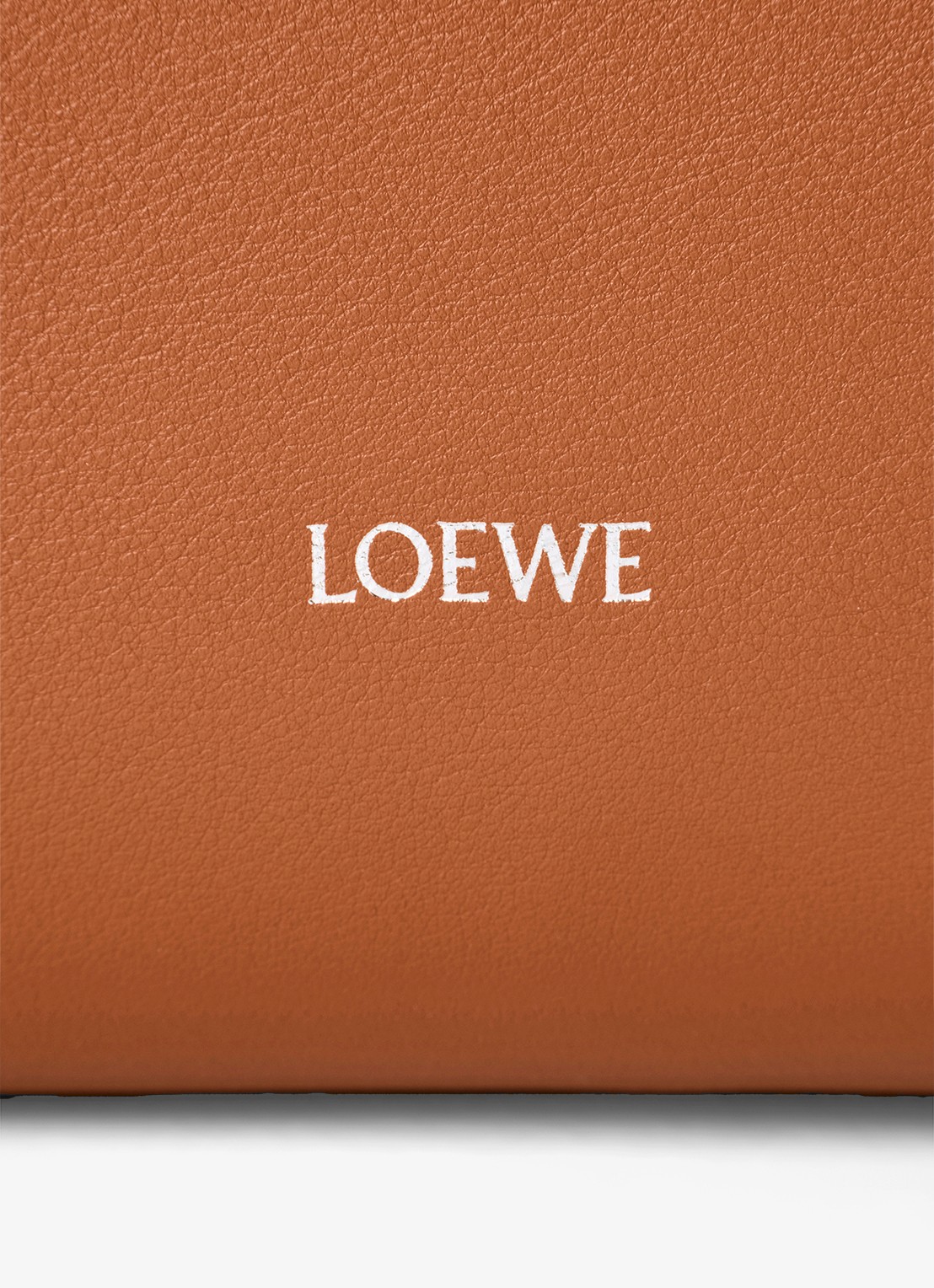 LOEWE Hammock Flip handtas van kalfsleer - detail 4 bruin