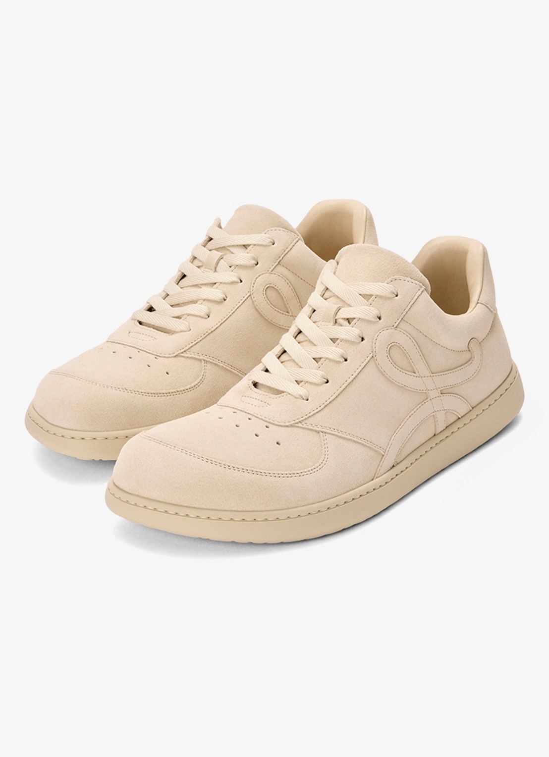 LOEWE Jambo sneaker van kalfssuède - detail 3 beige