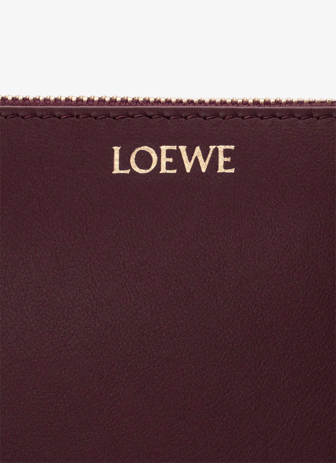 LOEWE Joya crossbodytas van kalfsleer - detail 4 bordeauxrood