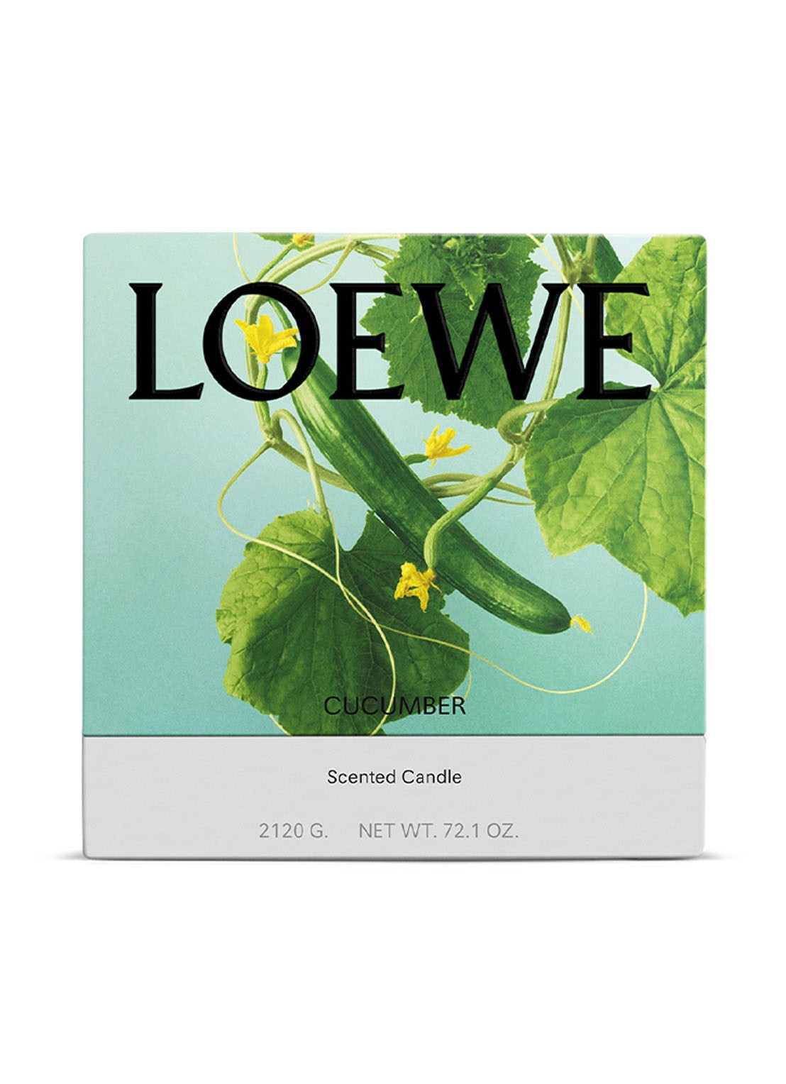 LOEWE Large Cucumber Candle - geurkaars 2120 gram  - voorkant 7 undefined