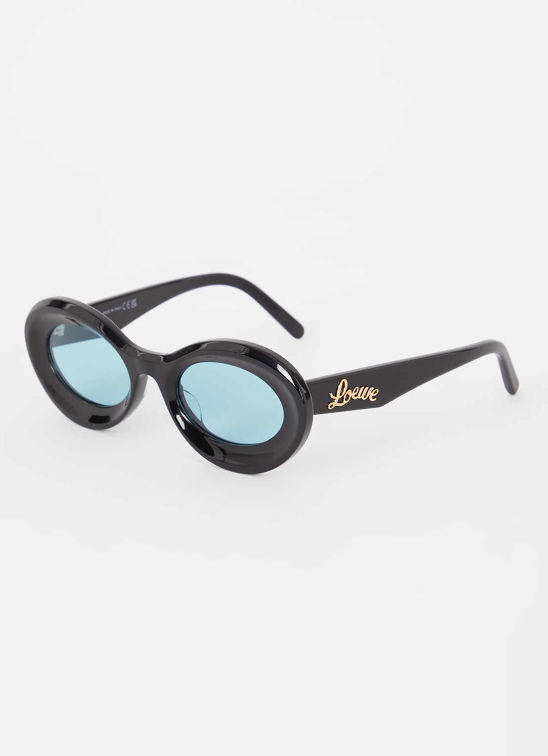 LOEWE Loop zonnebril LW40110U - voorkant zwart