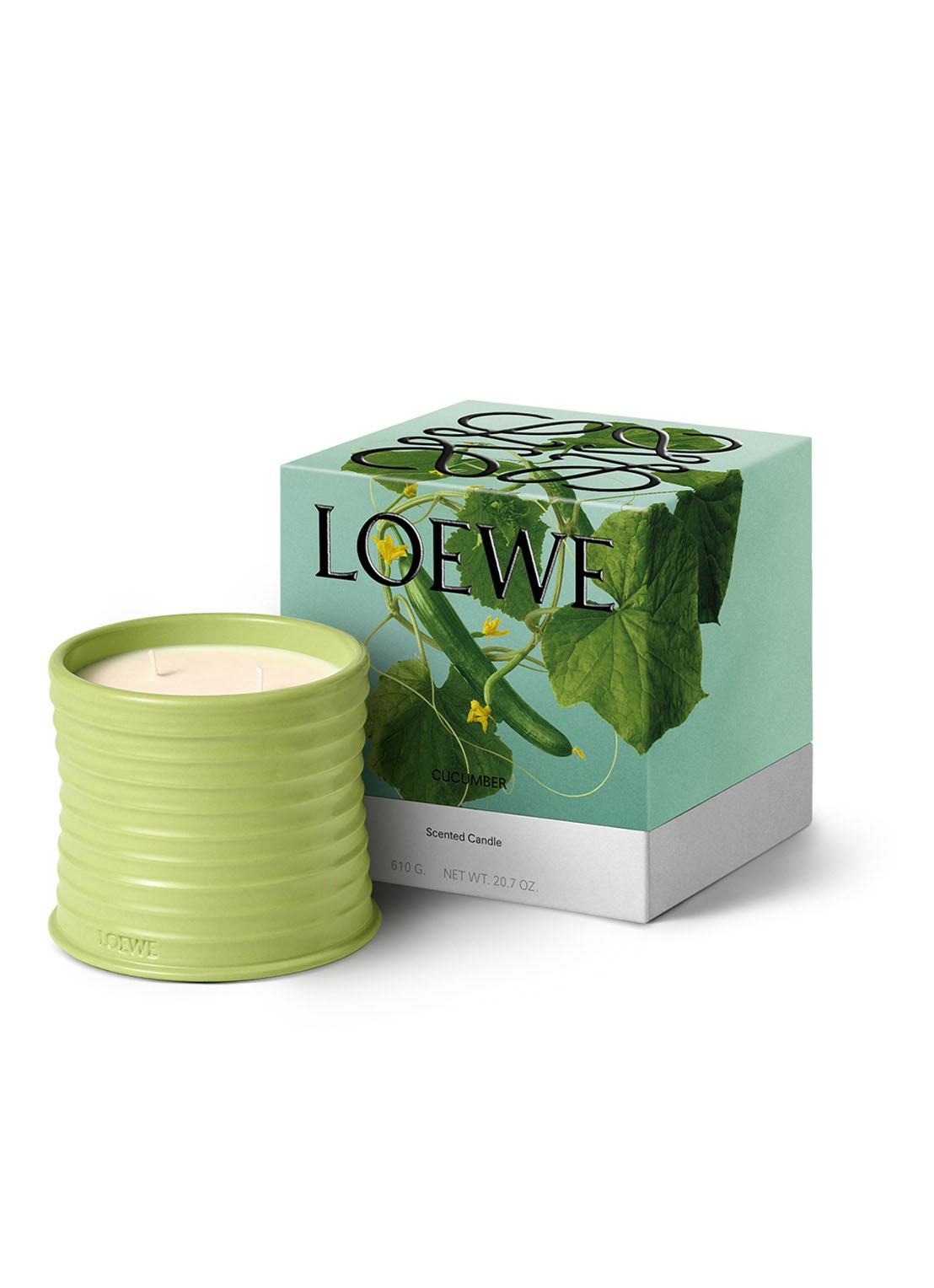 LOEWE Medium Cucumber Candle - geurkaars 610 gram - detail 3 undefined