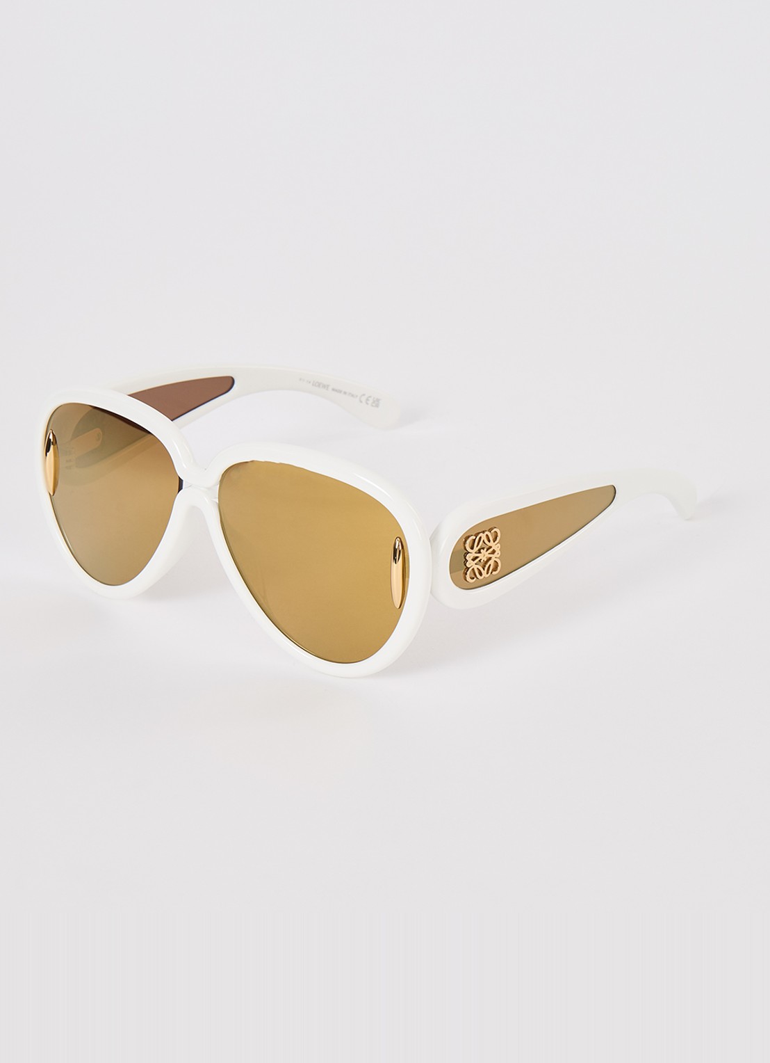 LOEWE Piloten zonnebril LW40132I - voorkant ivoor
