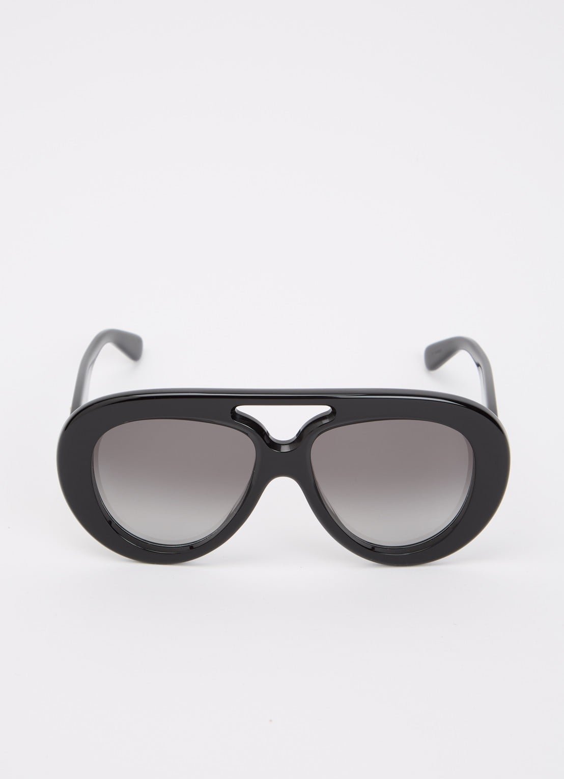 LOEWE Piloten zonnebril LW40144U - detail 2 zwart