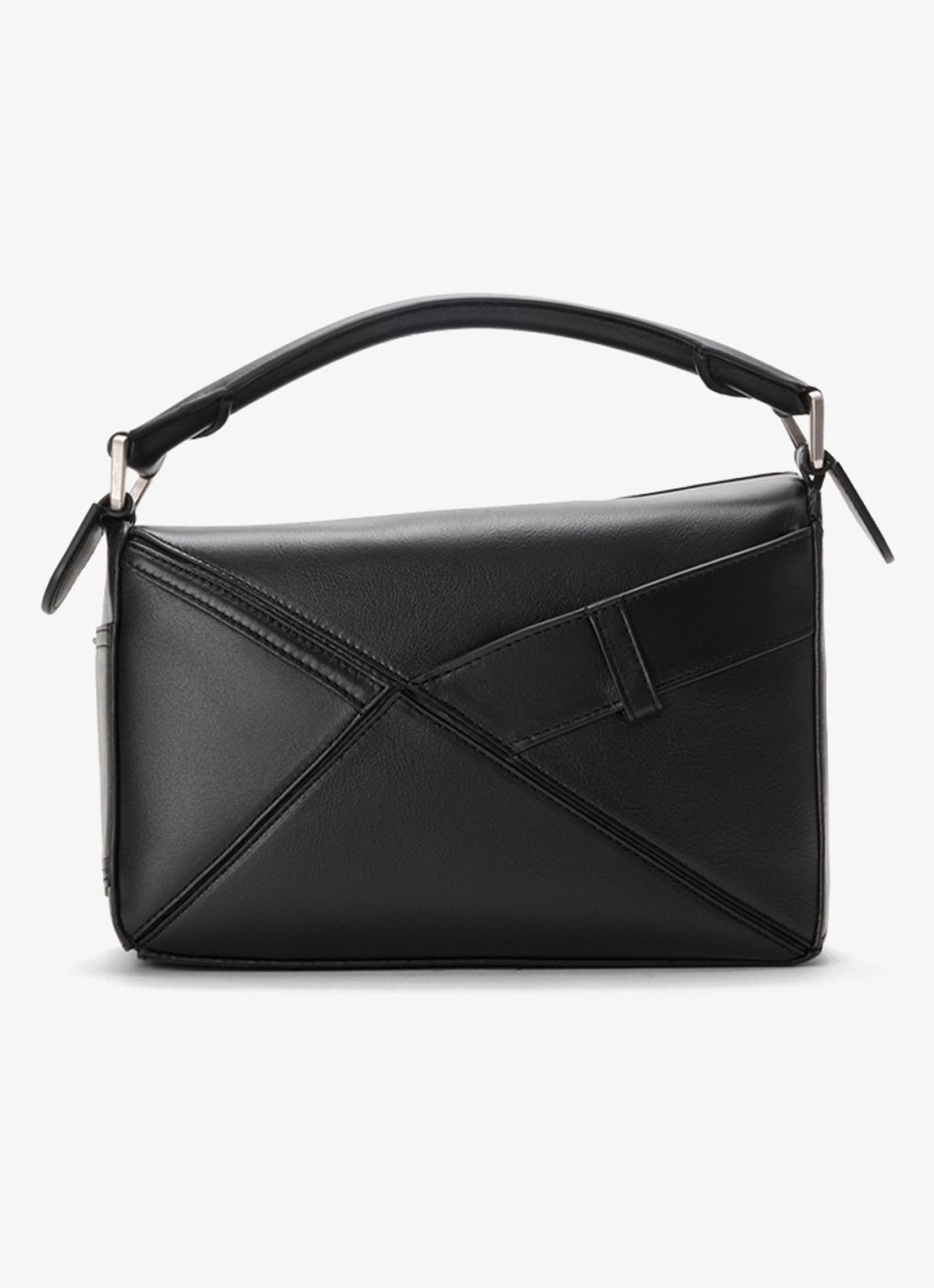 LOEWE Puzzle Panta S handtas van kalfsleer - achterkant zwart