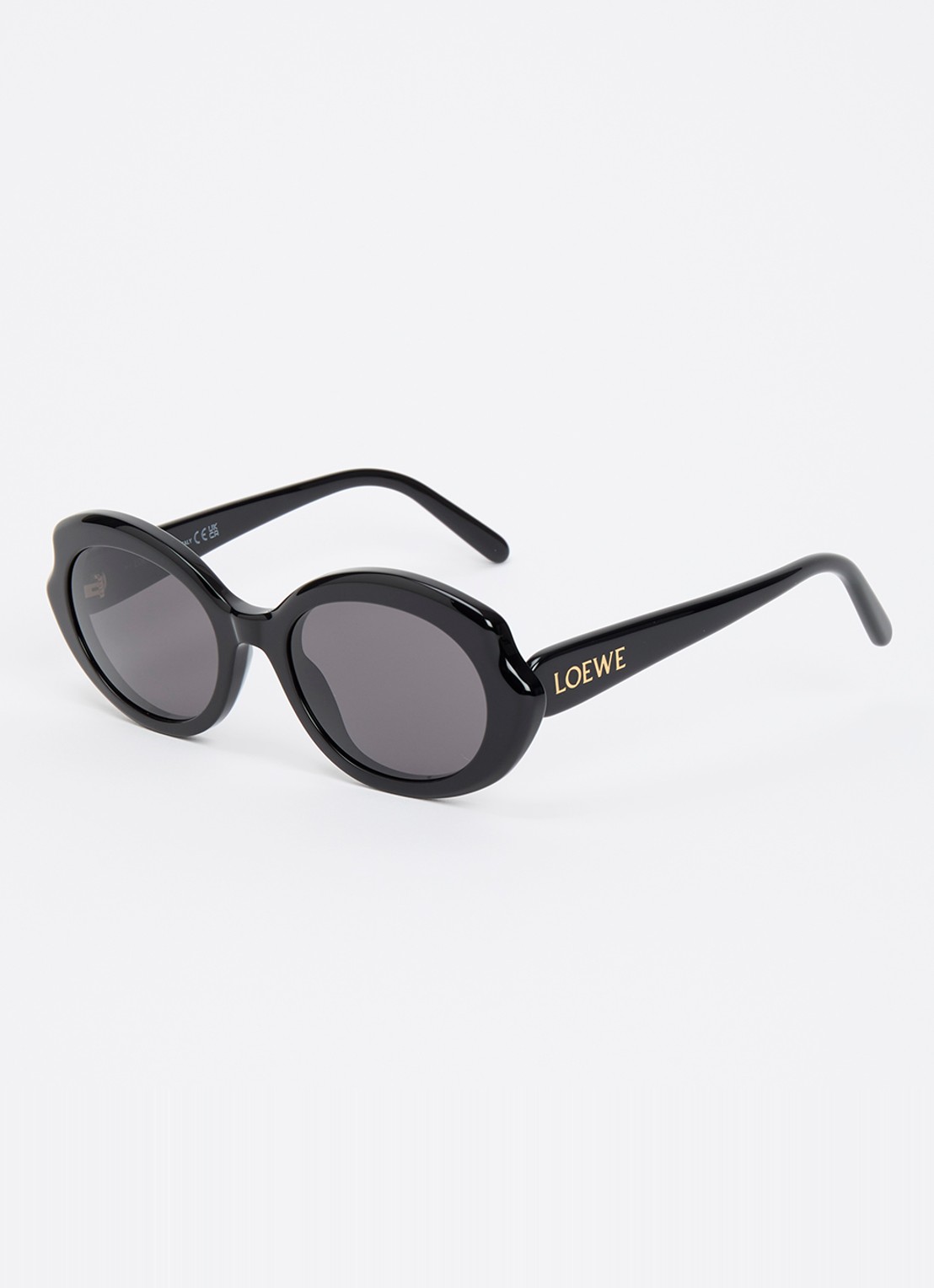 LOEWE Retro zonnebril LW40147I - voorkant 4 zwart