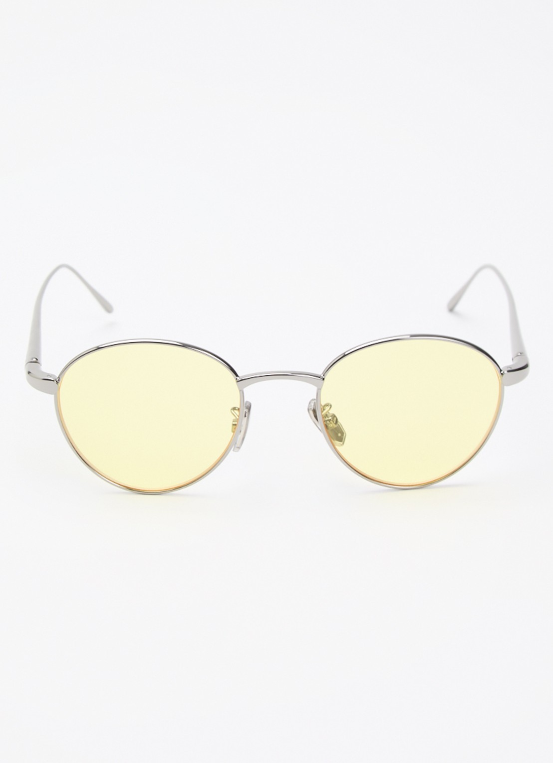 LOEWE Retro zonnebril LW40152U  - detail geel
