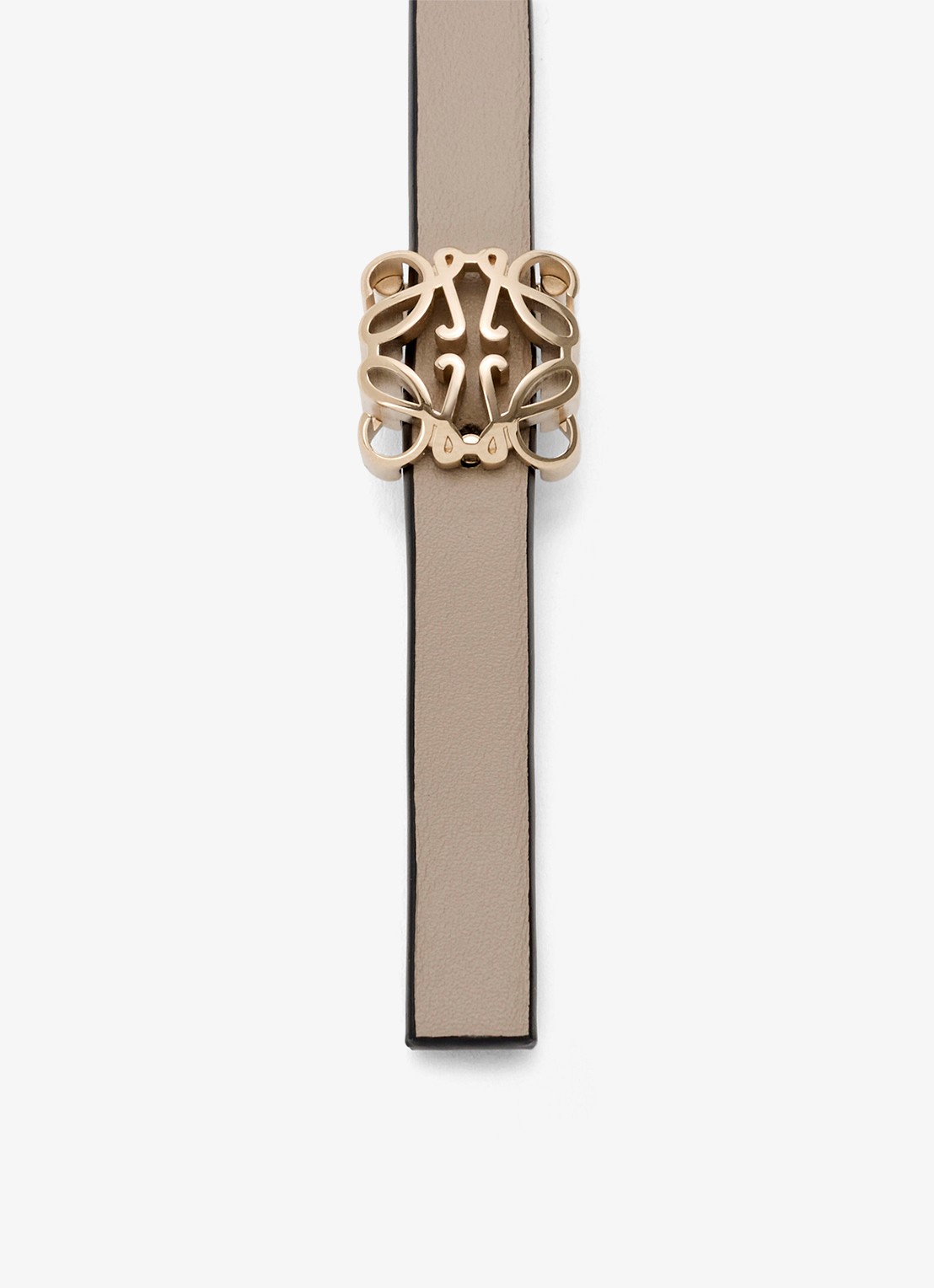 LOEWE Reversible riem van kalfsleer - detail 2 zwart
