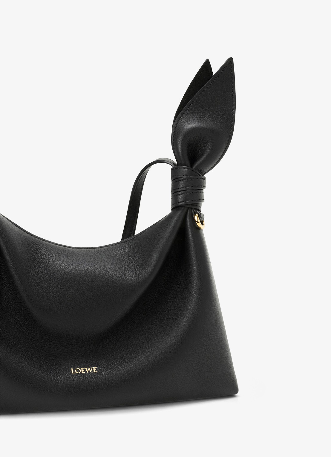 LOEWE Scarf Mini schoudertas van kalfsleer  - detail 5 zwart