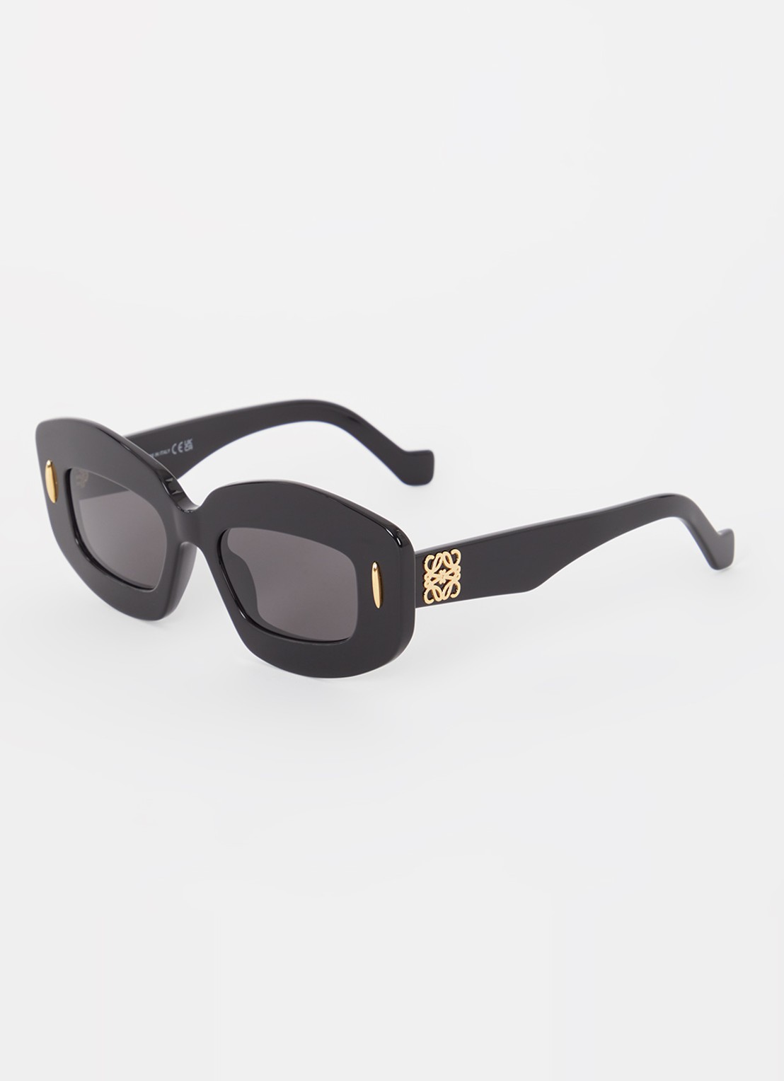 LOEWE Screen zonnebril LW40114I - voorkant zwart