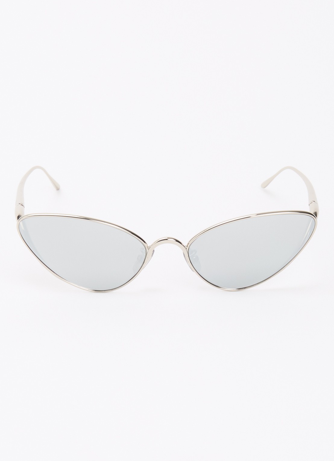 LOEWE Signature zonnebril LW40179U - detail zilver