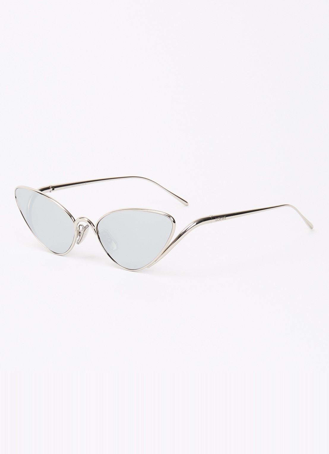 LOEWE Signature zonnebril LW40179U - voorkant 4 zilver