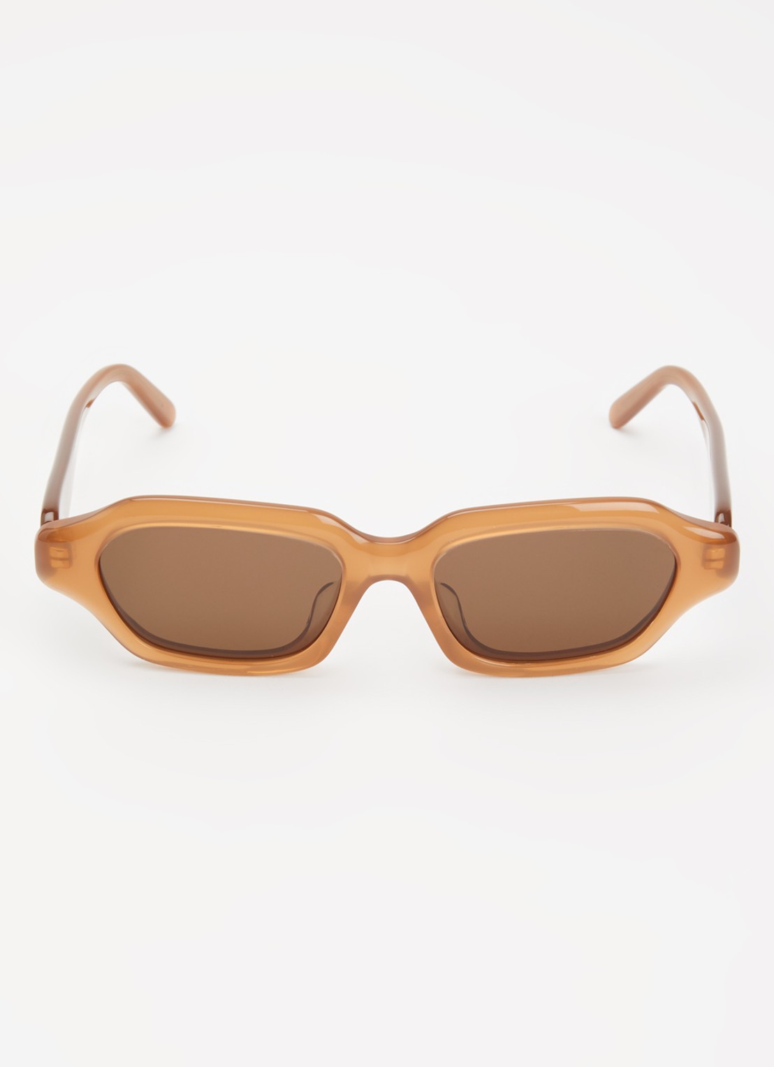 LOEWE Slim L zonnebril LW40157U - detail 2 lichtbruin