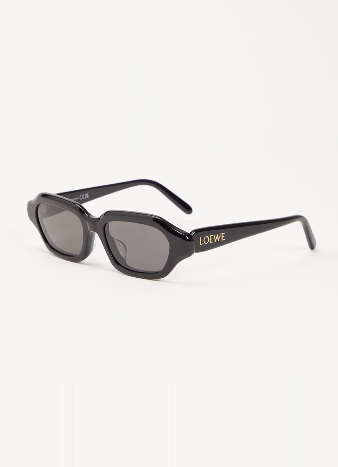 LOEWE Slim L zonnebril LW40157U - voorkant 4 zwart