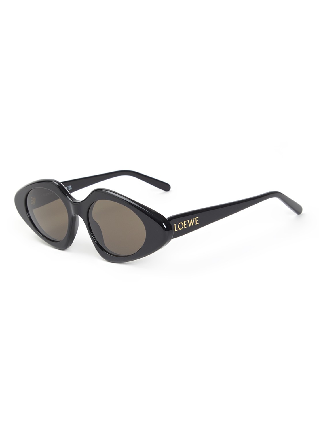 LOEWE Slim zonnebril Lw40185I - voorkant zwart