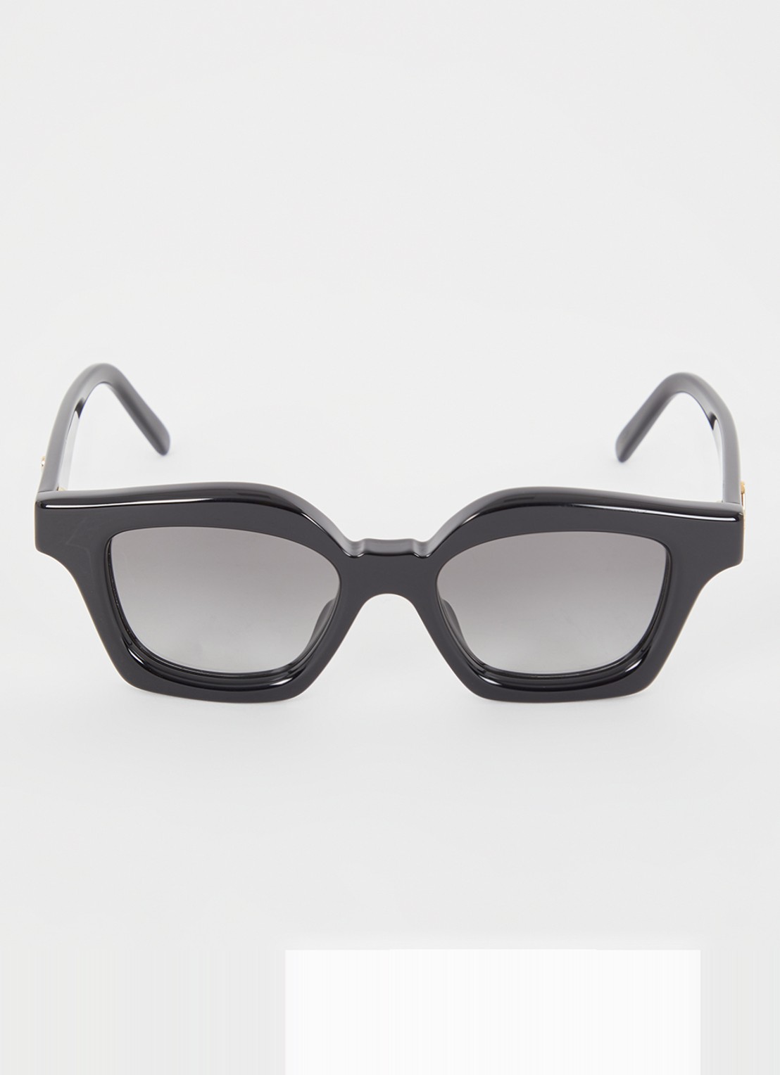 LOEWE Small Browline zonnebril LW40078I - detail zwart