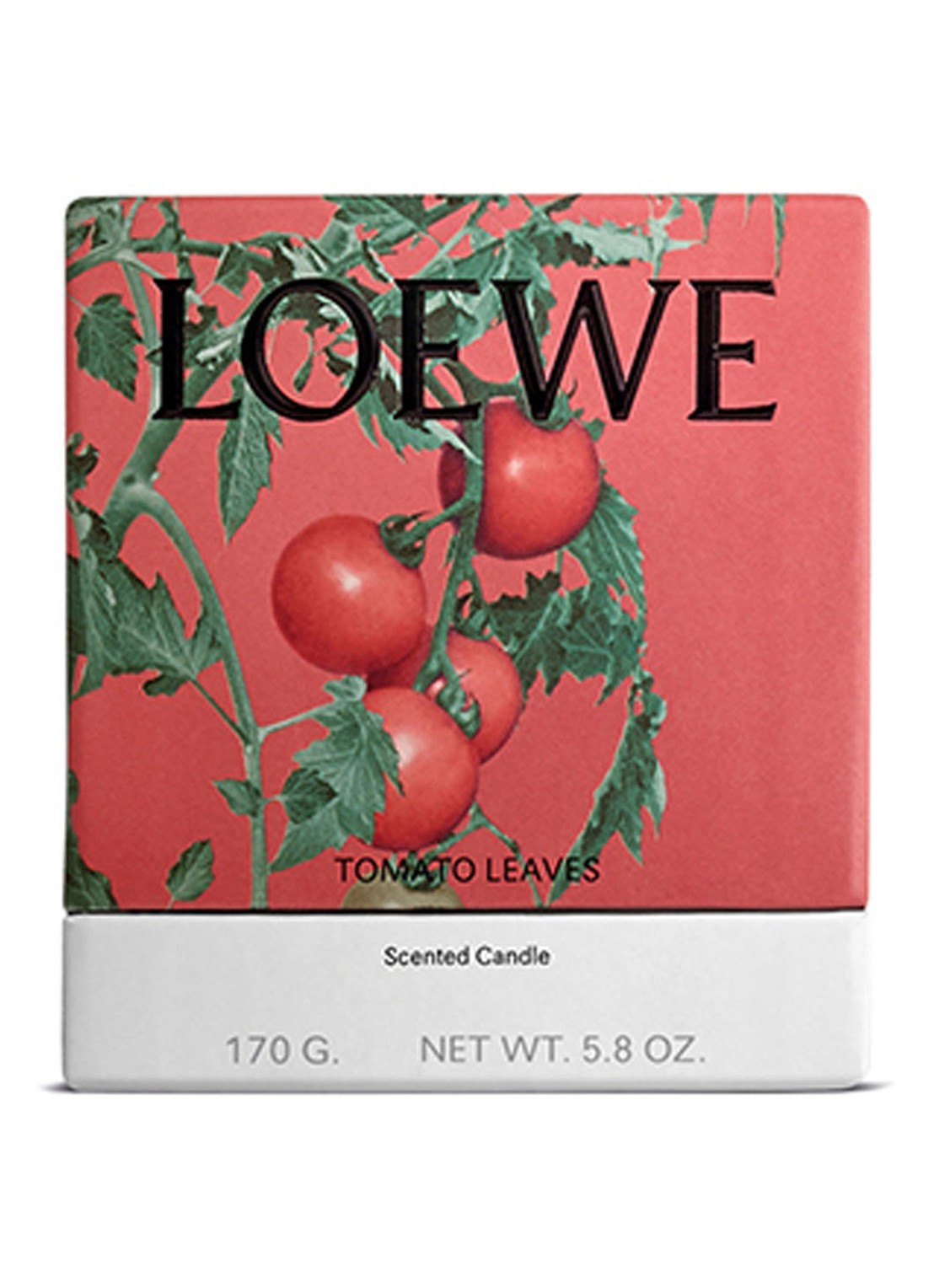 LOEWE Small Tomato Leaves Candle - geurkaars 170 gram - voorkant 7 undefined