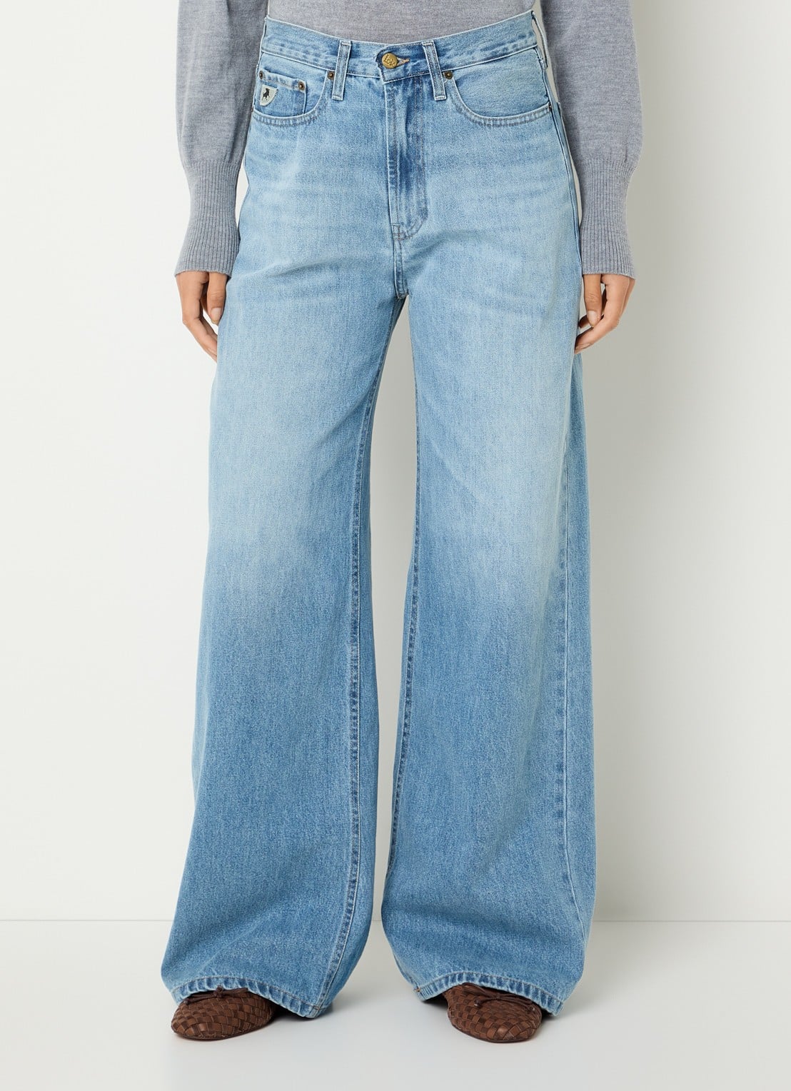 Lois Skater Loose-Z mid waist loose fit jeans met steekzakken - detail 3 jeans