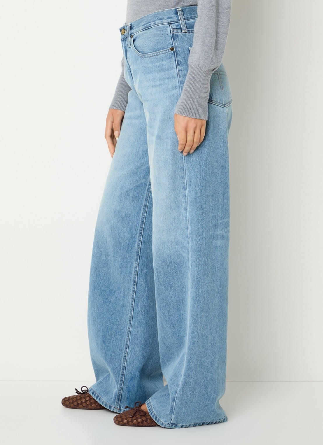 Lois Skater Loose-Z mid waist loose fit jeans met steekzakken - detail 4 jeans