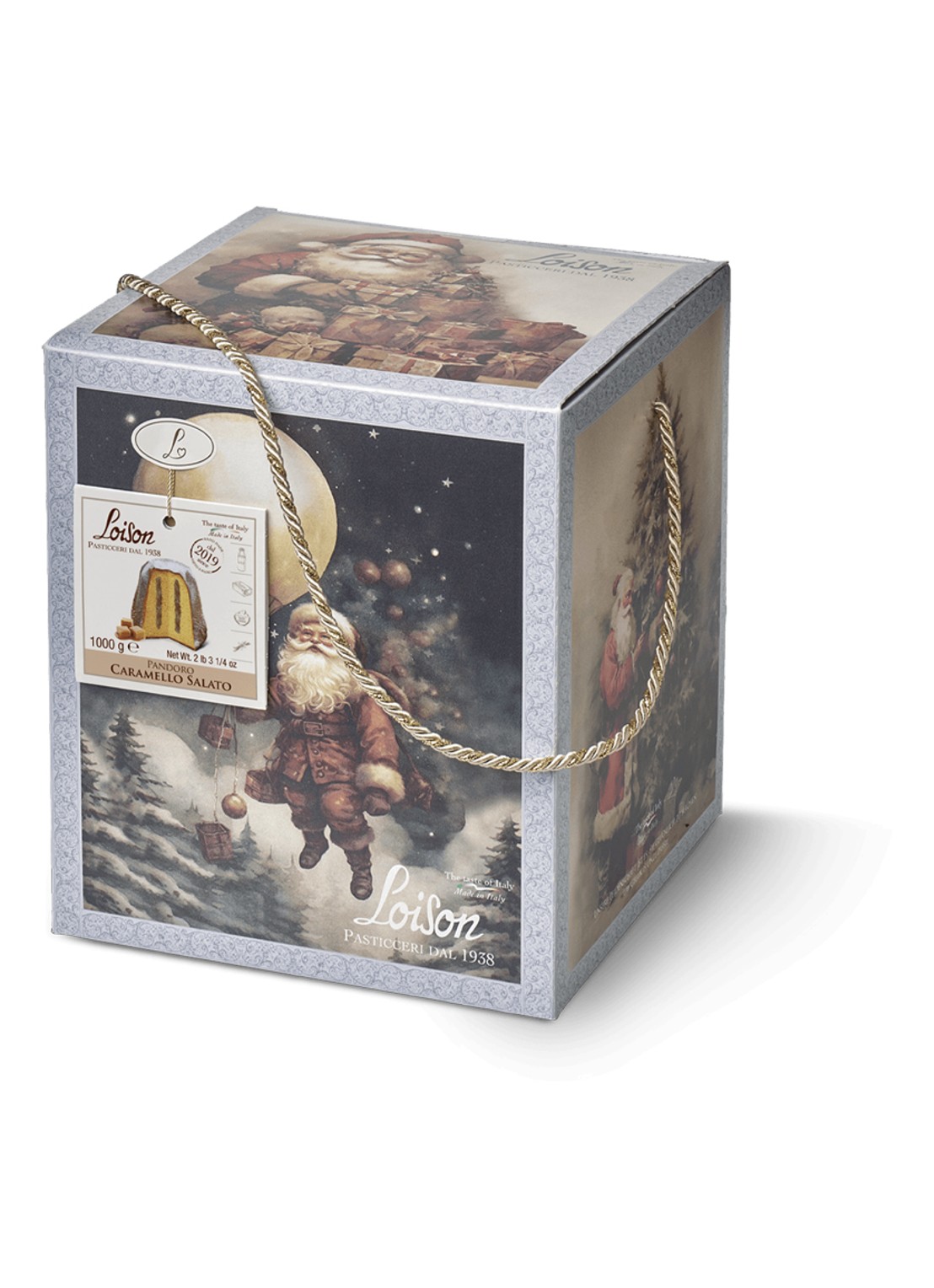Loison Pandoro Salted Caramel Cream panettone 1000 gram - voorkant undefined