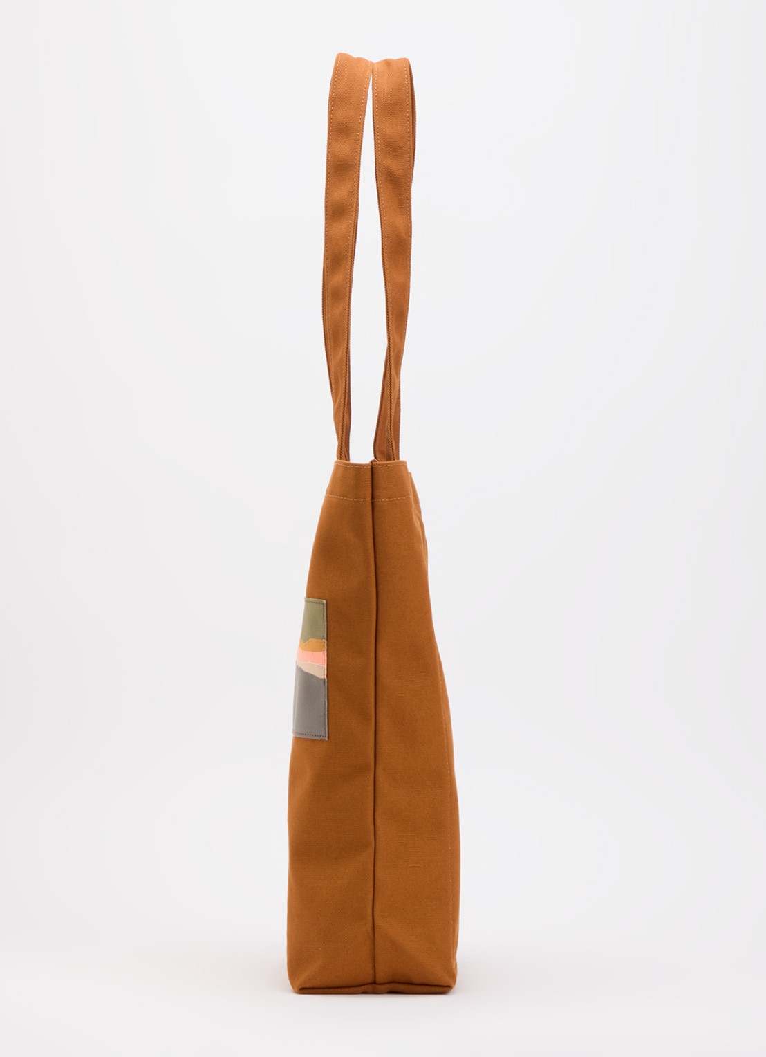 Longchamp Caroline Hélain x Longchamp schoudertas M met leren details - detail 4 cognac