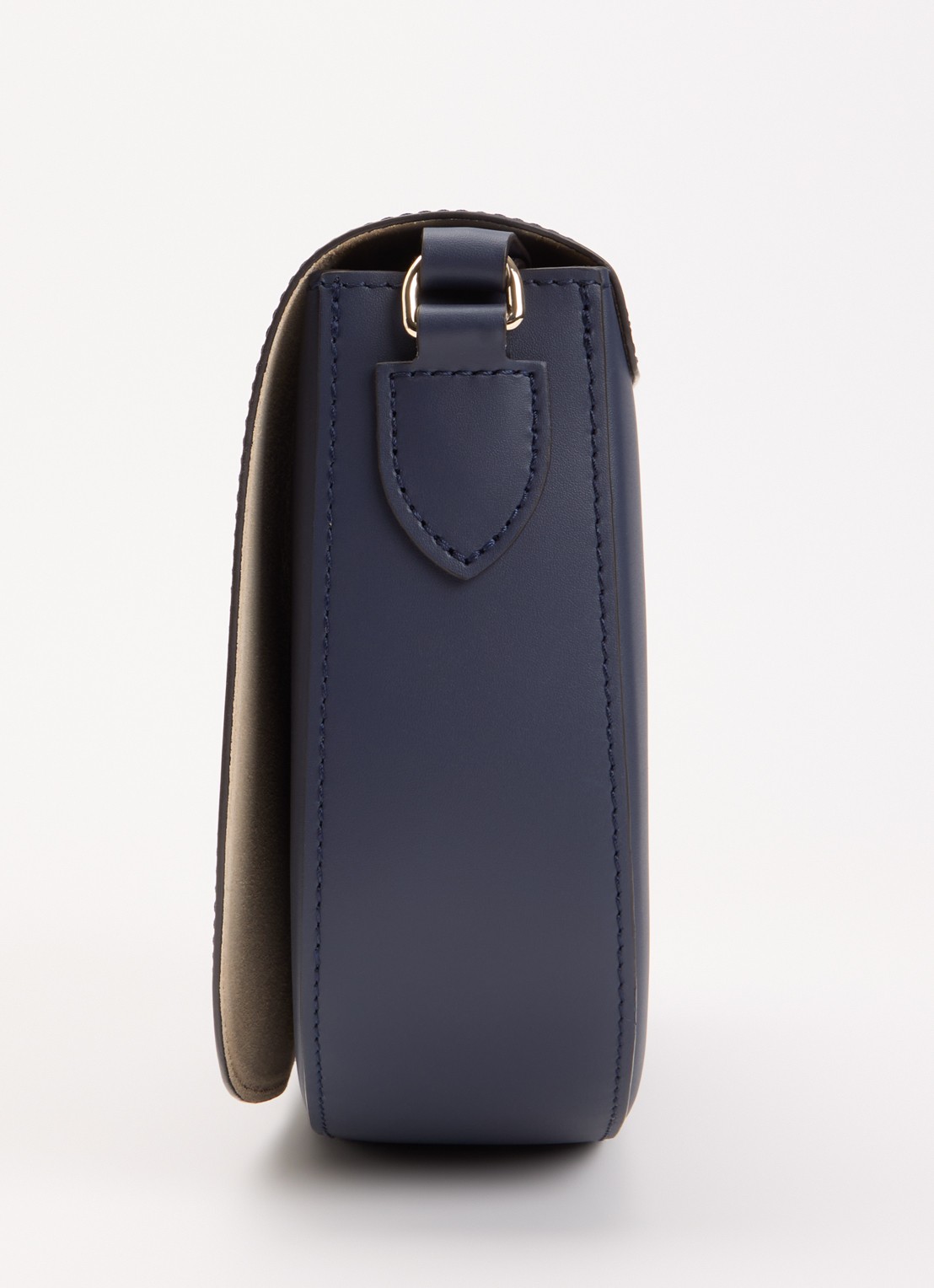 Longchamp Épure crossbodytas M van kalfsleer - detail 5 donkerblauw
