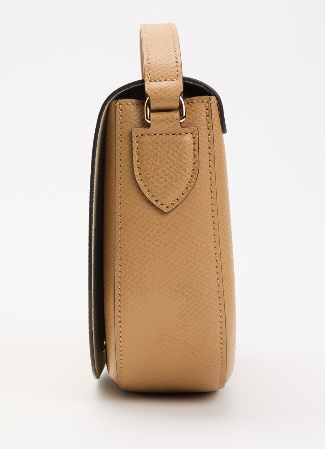Longchamp Épure crossbodytas M van leer met verstelbare schouderriem  - detail 4 taupe