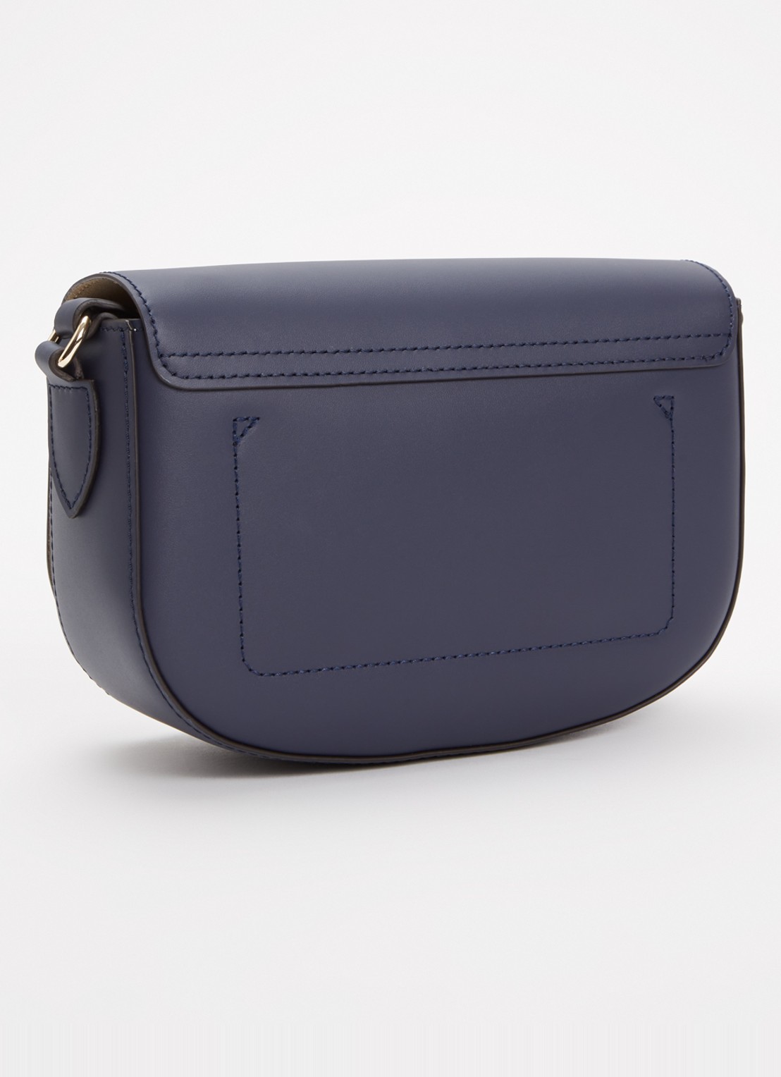 Longchamp Épure crossbodytas S van kalfsleer - achterkant donkerblauw