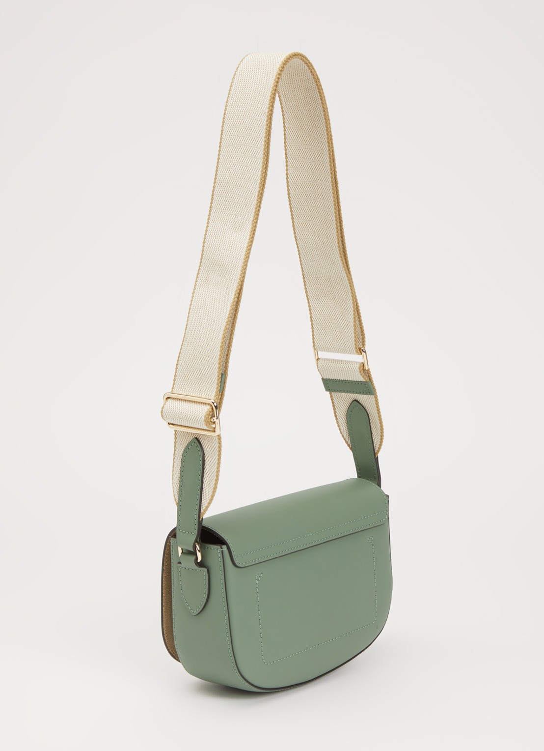 Longchamp Épure crossbodytas S van kalfsleer - achterkant 6 groen