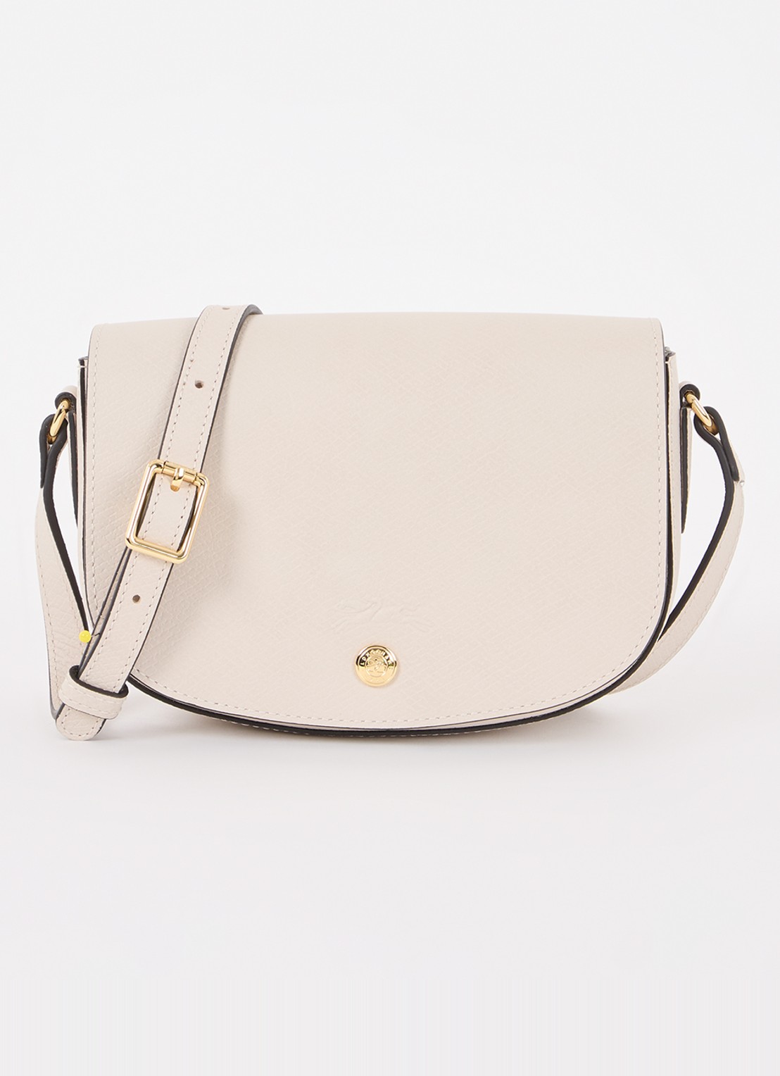 Longchamp Épure crossbodytas S van leer - voorkant 3 beige