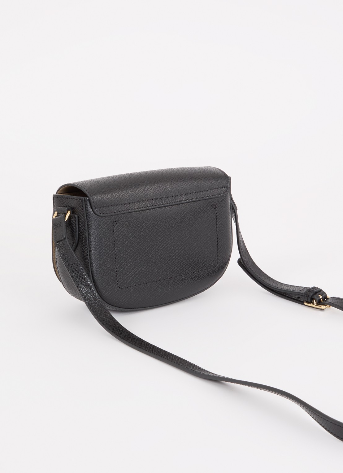 Longchamp Épure crossbodytas S van leer - achterkant 3 zwart