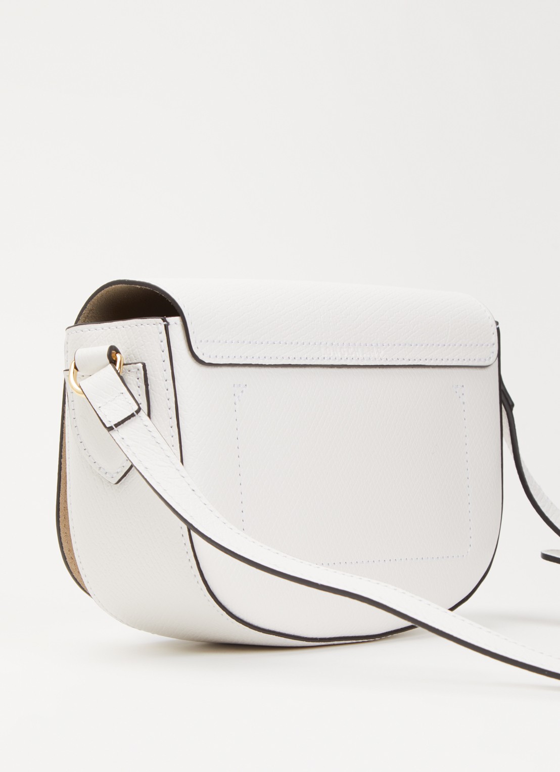 Longchamp Épure crossbodytas S van leer - achterkant 3 wit