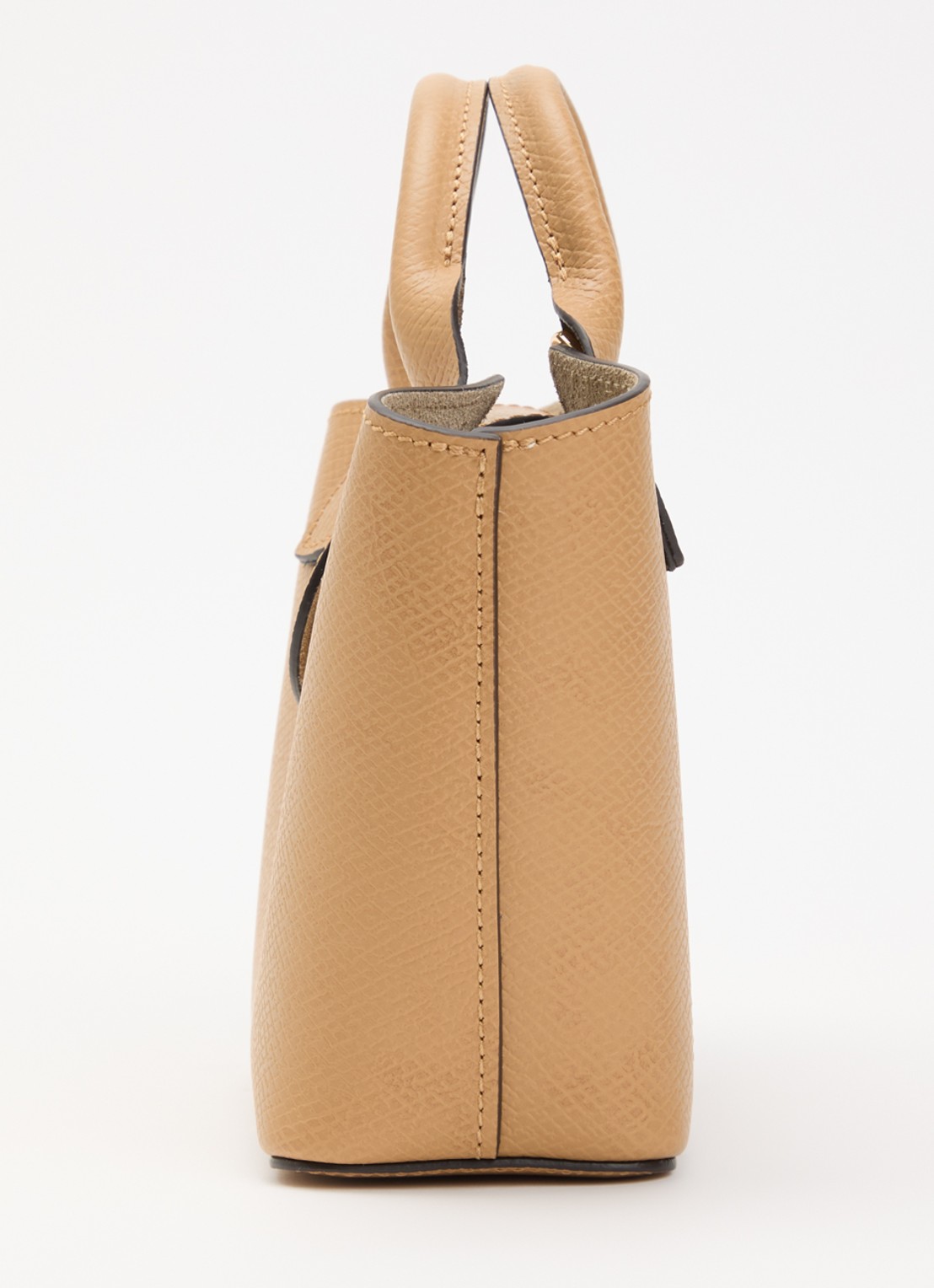 Longchamp Épure crossbodytas XS van leer met afneembare schouderriem - detail 2 taupe