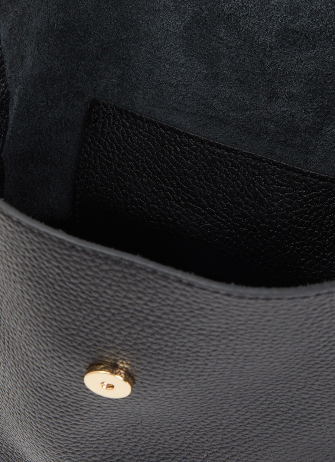 Longchamp Le Cadence schoudertas S van leer - detail parelmoer