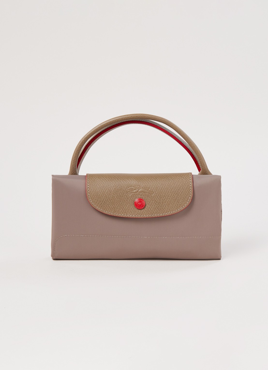 Longchamp Le Pliage Club reistas L met leren details - detail 3 lever