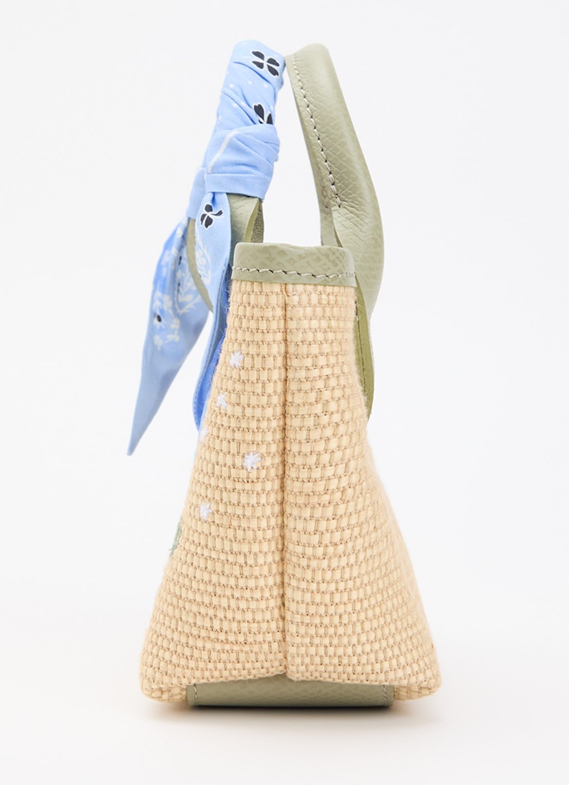 Longchamp Le Pliage Collection handtas XS met leren details en afneembare schouderriem - detail 2 groen