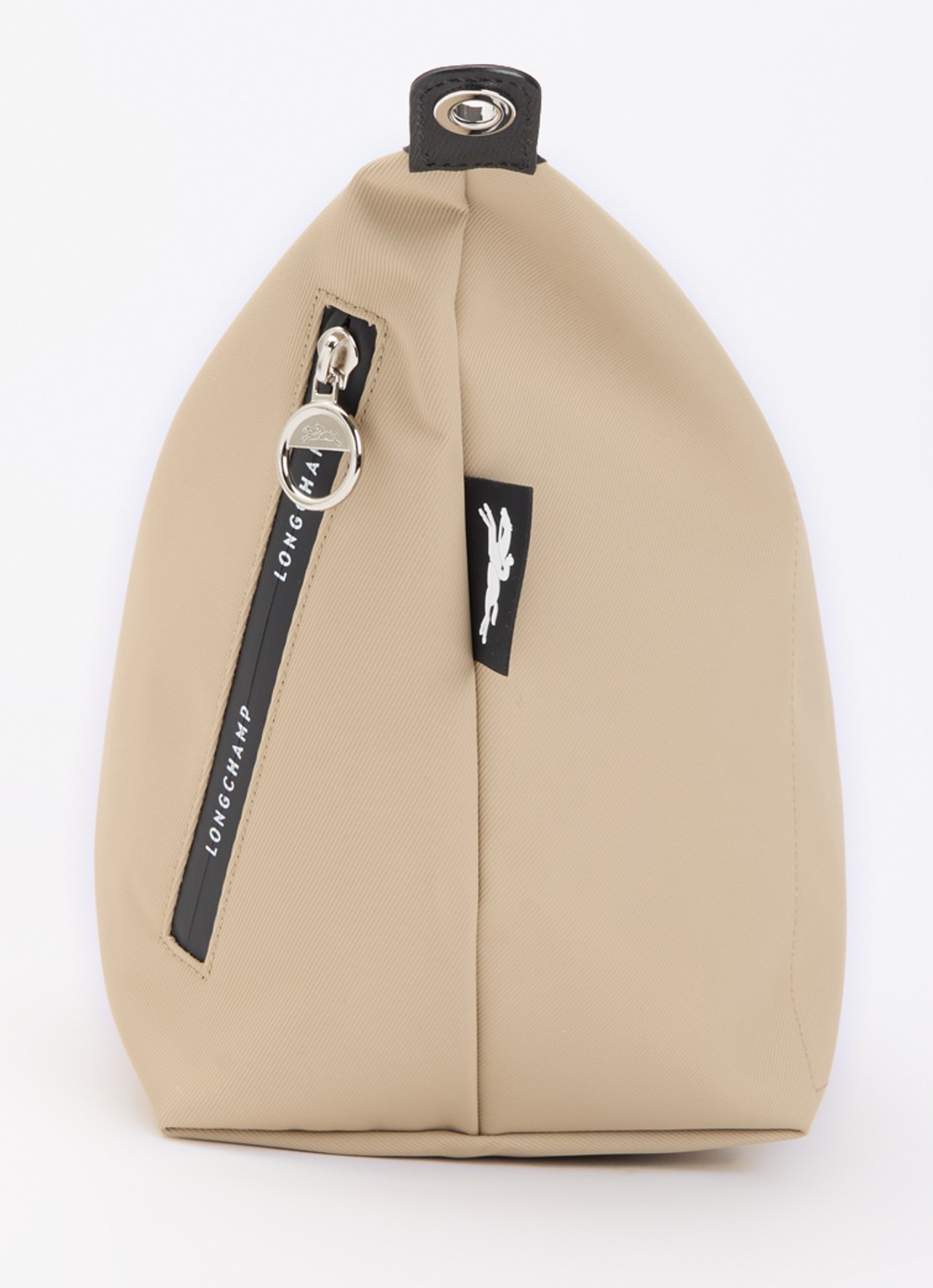 Longchamp Le Pliage Energy crossbodytas M van canvas met afneembare schouderriem - detail 4 beige