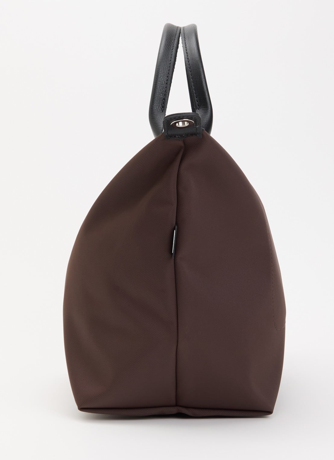 Longchamp Le Pliage Energy handtas L met leren details - detail 4 chocoladebruin