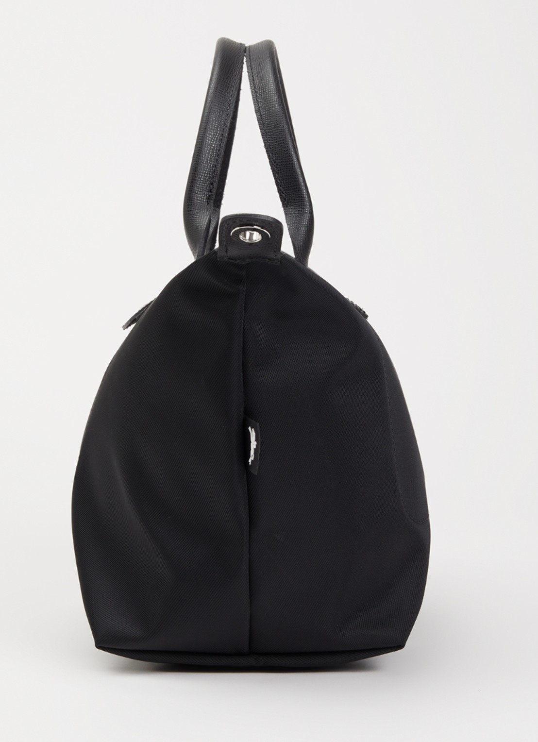 Longchamp Le Pliage Energy handtas S met leren details - detail 6 zwart